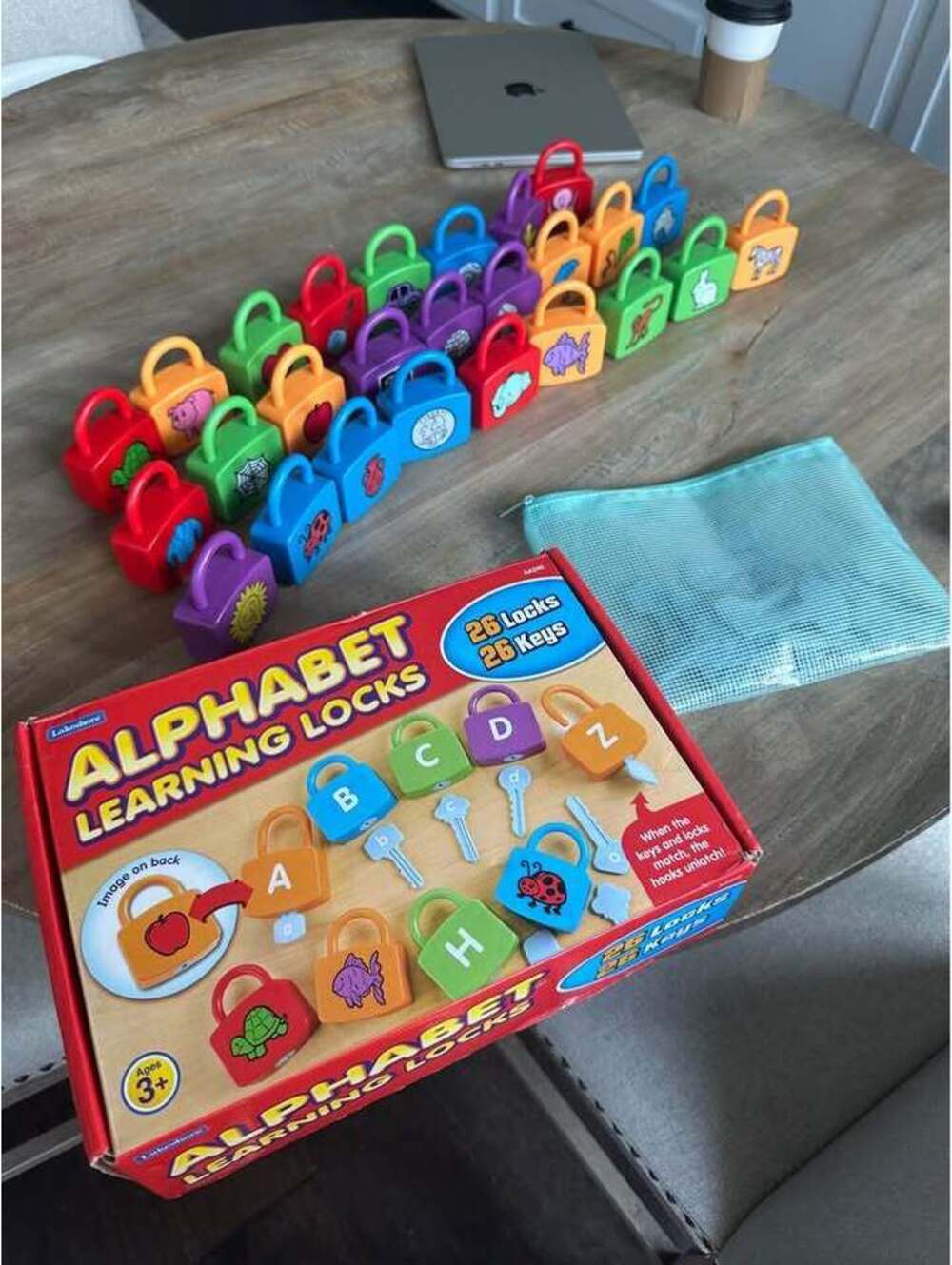 Lakeshore Alphabet Learning Locks set